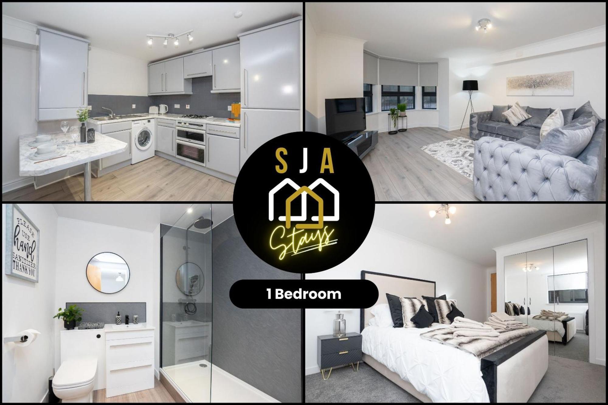 Panacotta House - Sja Stays - Modern 1 Bed Apartment Aberdeen Eksteriør bilde
